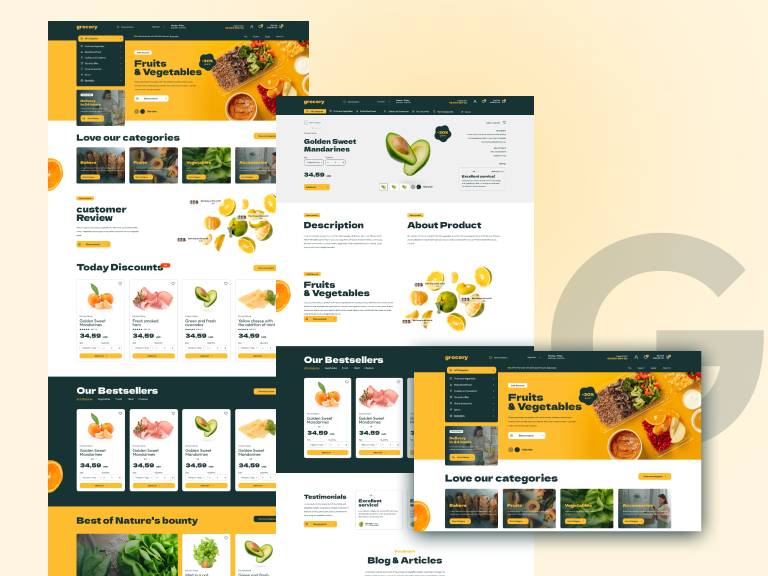 FreshGrocery Supermarket